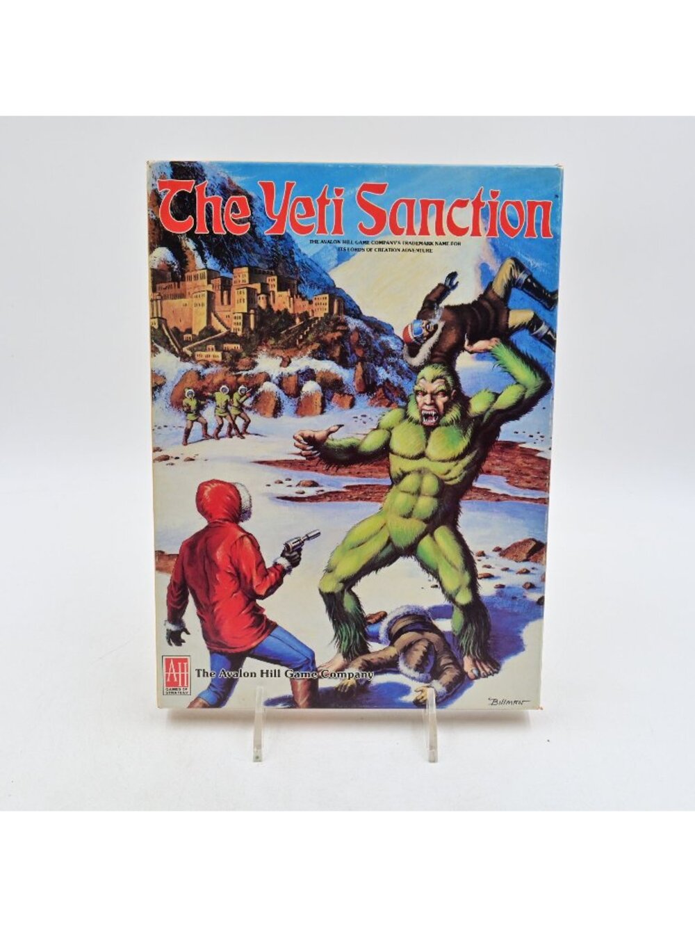 The Yeti Sanction Lords Of Creation Adventure Game Avalon Hill 1984 Complete